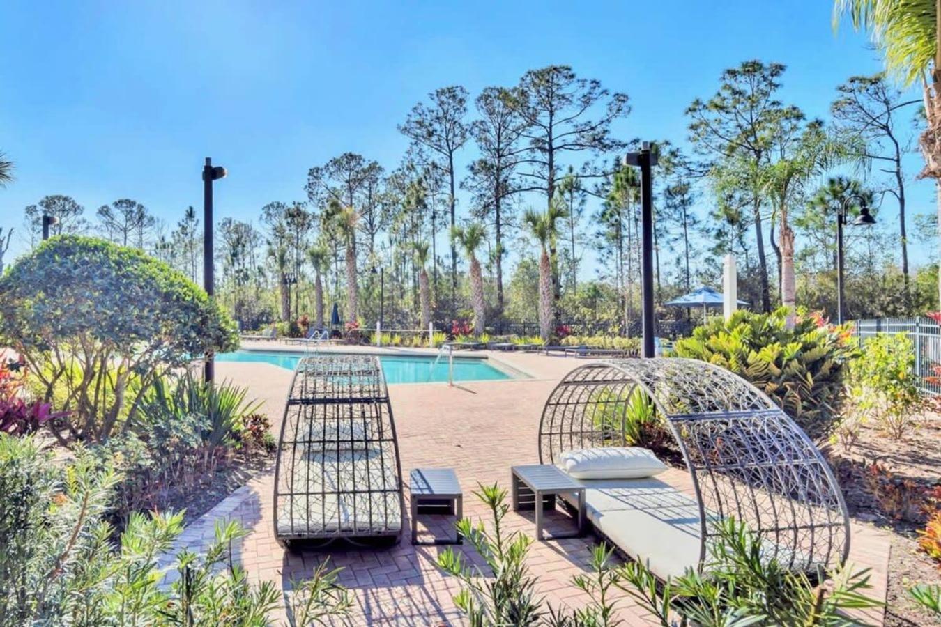 3Br Condo - Near Disney Balcony Pool Hot Tub 올랜도 외부 사진
