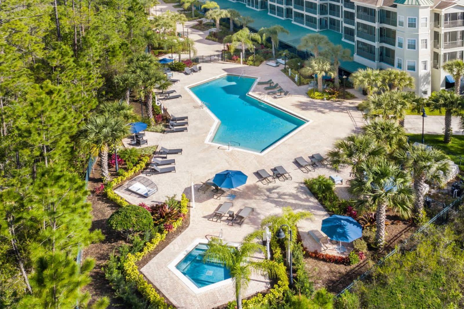 3Br Condo - Near Disney Balcony Pool Hot Tub 올랜도 외부 사진